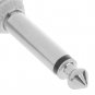 1/4" 6.35mm Right Angle 90 Degree Mono Jack Guitar Plug Adapter Connector 10 pcs
