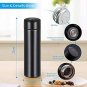 Stainless Steel Vacuum Insulated 500ml Bottle LED Temperature Display Hot & Cold