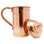 Pure Copper 1.5 Liter Jug & 850 ML Thermos Design Bottle Ayurveda Health Benefit