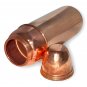Pure Copper 1.5 Liter Jug & 850 ML Thermos Design Bottle Ayurveda Health Benefit