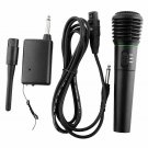 Professional Wired Wireless/Cordless 2 in 1 Microphone with RECIEVER