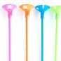 100 Balloon Stick with Balloon Caps Holder Accessories Multi Color Sticks