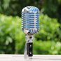 Professional Vintage Classic-Iconic Retro Style, Dynamic Microphone with Cable