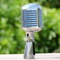 Professional Vintage Classic-Iconic Retro Style, Dynamic Microphone with Cable