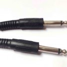 Guitar Amplifier Lead. 1/4 inch Mono Neutrik Straight Jacks Instrument Cable