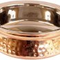 4 Pcs Copper Stainless Steel Tableware Serving Bowl Indian Serveware Handi