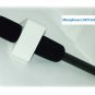 5 Set Portable ABS Molding Triangular Interview Microphone Logo Station Flag
