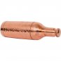 Copper Hammered Wine Shape 1 liter Water Bottle Ayurvedic copper Vessel ( 2 Pcs)