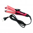 NV Silky-Straight Hair & a Curling Iron 2 In 1 hair Ceramic Curler