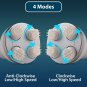 Hair Scalp Rechargeable Electric Head Kneading Massager, 4 Speed Modes, Handheld