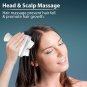 Hair Scalp Rechargeable Electric Head Kneading Massager, 4 Speed Modes, Handheld