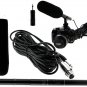 Professional Camera Camcorder Shotgun Mic with Microphone for Interview mic