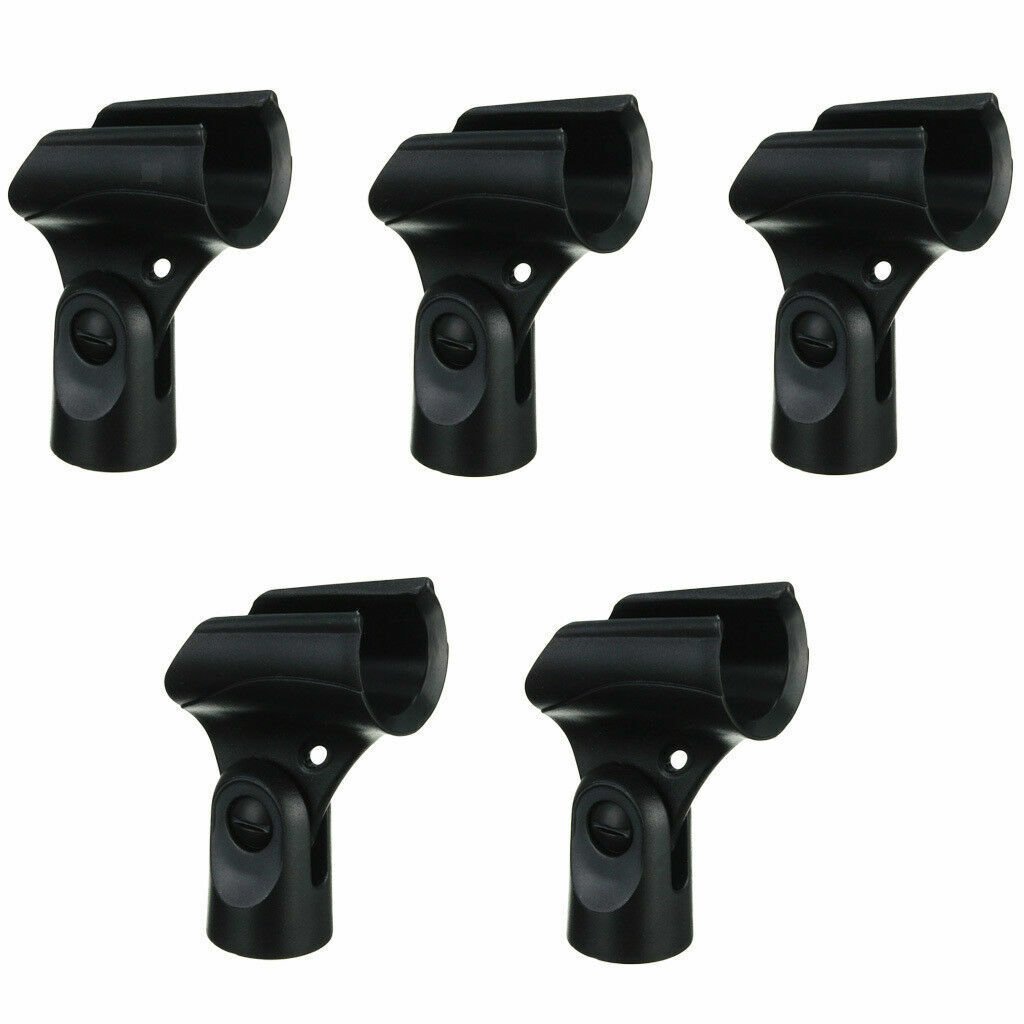 Professional Universal Flexible Microphone Holder Accessory Clamp 5 Pcs