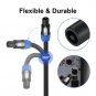 5 Meter Speakon to Male Speakon audio Cord Professional audio amplifier 2 Cable