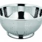 Heavy Gauge Stainless Steel Colander Strainer Sieves 3000ml with Pudding