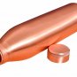 100% Copper Matt Lacquered Finishing 950 ML Bottle Set 2 Ayurveda Copper Bottle