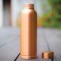 100% Copper Matt Lacquered Finish 950 ML Bottle Ayurveda Copper 4 Bottle Set
