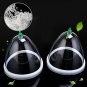 Woman Breast Enlargement Cup Twin 2 Suction cup with Manual Pump Breast Feeding