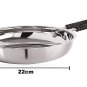 Stainless Steel Bottom Induction & Gas Compatible Fry Pan/ Saute Pan/Frying pan