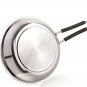 Stainless Steel Bottom Induction & Gas Compatible Fry Pan/ Saute Pan/Frying pan