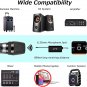 UHF Single Handheld Dynamic Metal Wireless Microphone With Rechargeable Battery