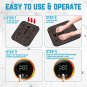 Foot Massagers for Pain Circulation Booster EMS Massager with 8 Modes 19 Intensi