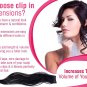 2X Hair Clip in Hair Extensions, Single clip & Easy to Use Suitable for All hair