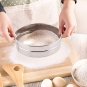 Stainless Steel 4 in 1 Interchangeable Sieve Set of 5, Flour Chalni, Food Strain