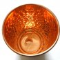 Pure Copper Water Bottle & Tumbler Set Hammered Leak Proof For Ayurveda Benefit