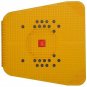 Blood Circulation for Foot Massage Acupressure Power Manual Mat (Yellow)