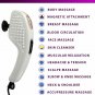 19in 1 Body Massager Magnetic Head with Two magnetic Speeds Handy & Comfortable