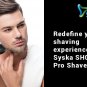 SYSKA SH0300 Proshave 360° Rotary Dry Shaver with 40Mins Run Time (Black)
