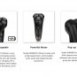 SYSKA SH0300 Proshave 360° Rotary Dry Shaver with 40Mins Run Time (Black)