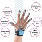 Hand Gripper Exercise Equipment Grip Strengthener Finger Gripper Fitness 2 Pcs