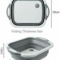 Kitchen Cutting Chopping Board Sink Tub Storage Basket Vegetable