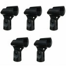 Universal Flexible Microphone Mic Stand Accessory Plastic Holder Mount 5 Set
