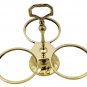Indian Style Serving Stylish Pickel Condiment Holder Three Serving Bowls