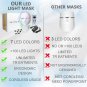 7 Colors LED Face Mask for Facial and Neck Skin Rejuvenation Anti Aging Light
