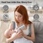 2X Stainless Steel Infant Baby Feeding Bottle Milk bottle for New Born baby