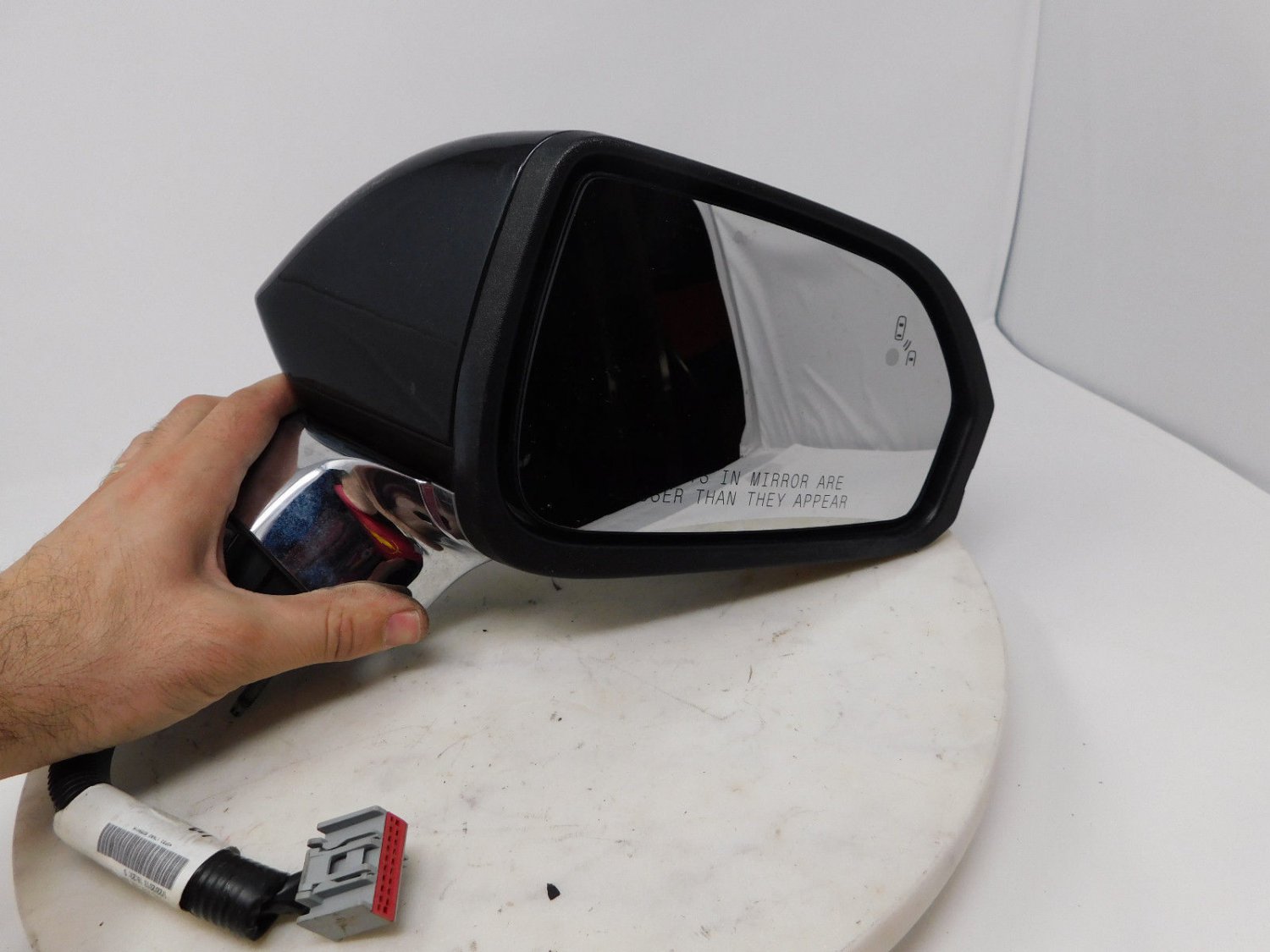 20132016 Lincoln MKZ Passenger Side Rear View Power Door Mirror Gray G510