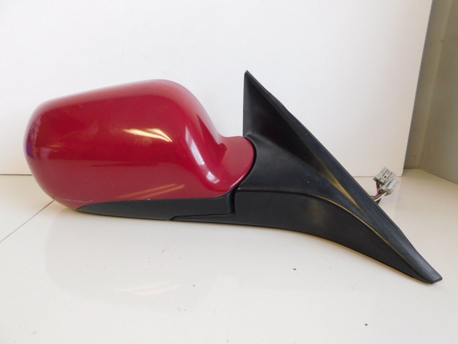 2001 Acura CL Type S 3.2 Passenger Rear View Power Door Mirror Red OEM