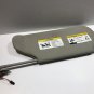 2005-2010 Jeep Grand Cherokee Driver Sun Visor Sunvisor Gray Lighted