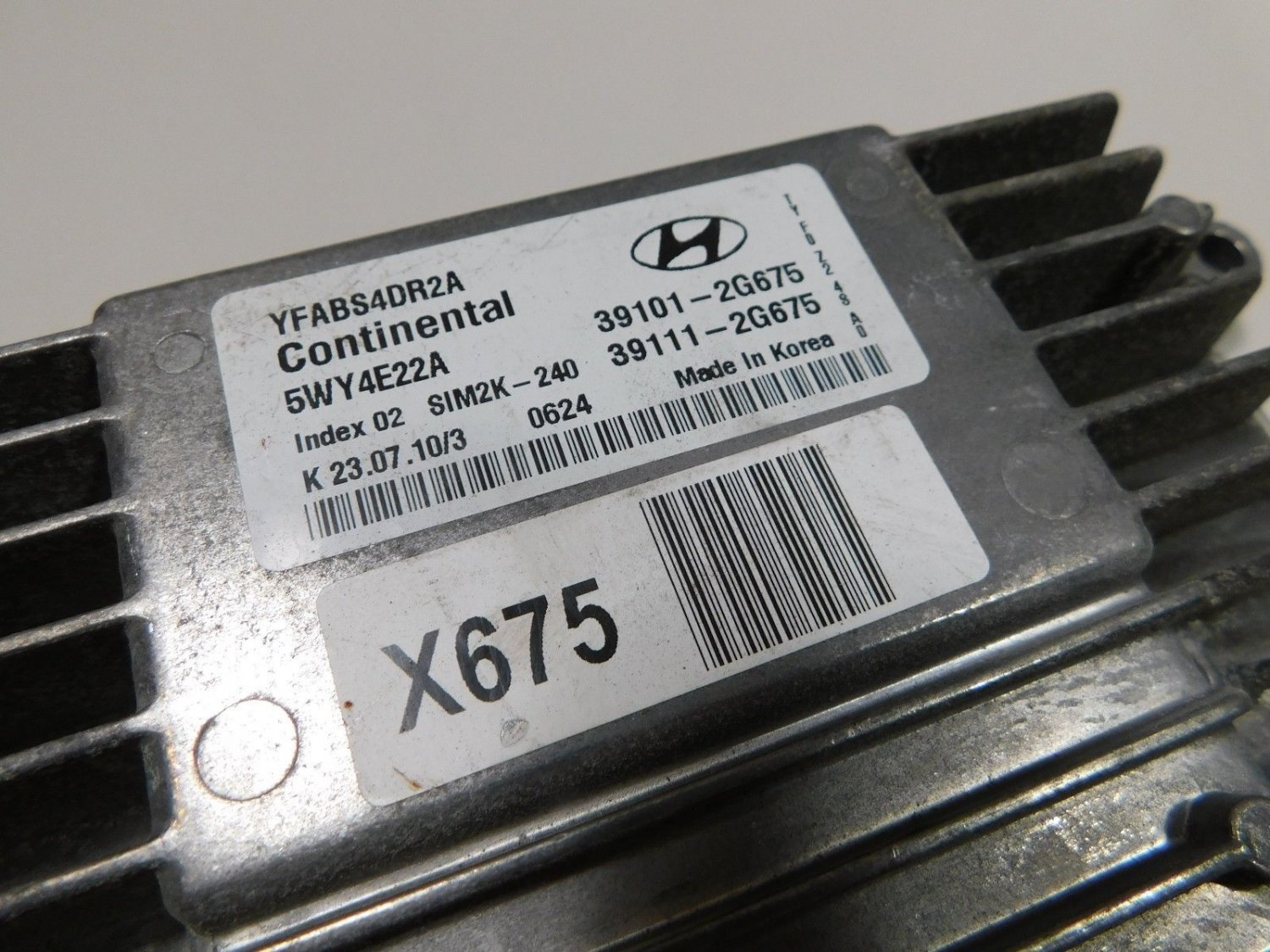 20112014 Hyundai Sonata 2.0L Engine Control Module Unit ECU ECM 5WY4E22A