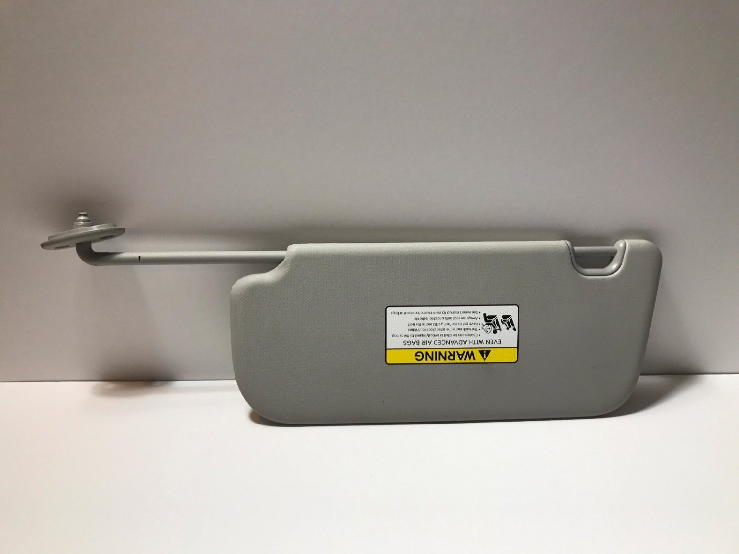 2014 2015 Kia Soul Passenger Side Sun Visor Sunvisor Shade Gray OEM