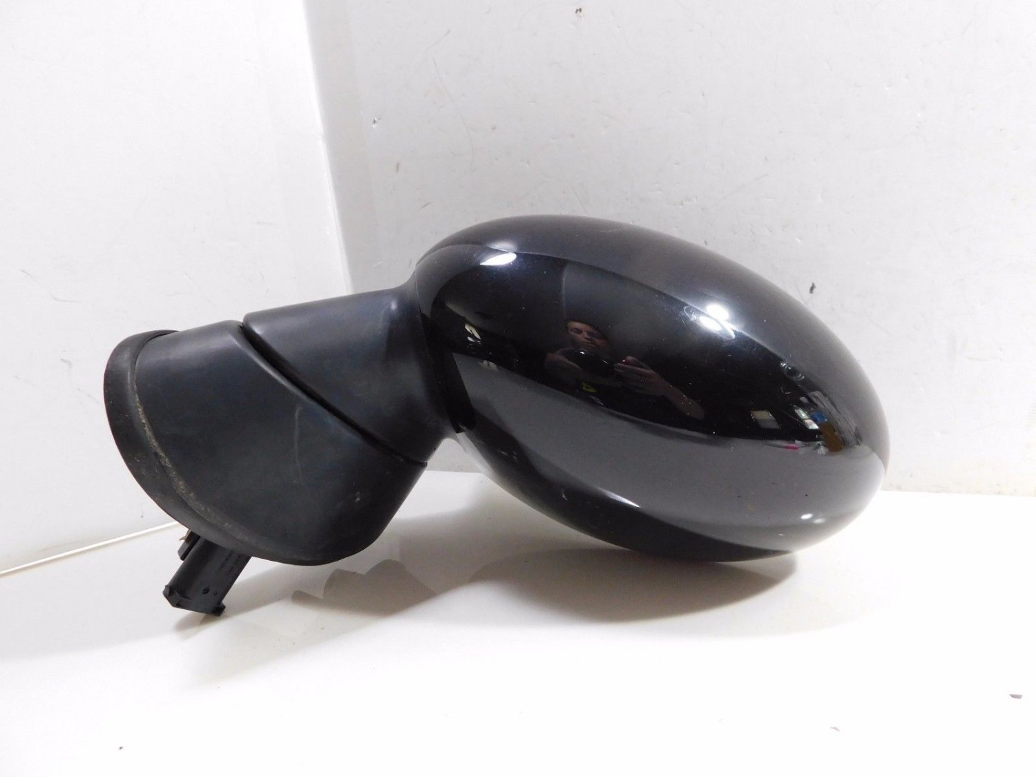 20022006 Mini Cooper Driver Side Rear View Power Door Mirror Black M616