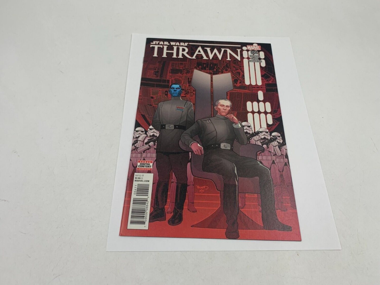 Star Wars Thrawn #4 1st print Paul Renaud Main Cover A (Marvel, 2018)