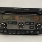 2006-2008 Honda Pilot AM FM 6 Disc CD Player Radio Receiver OEM B03B54047