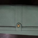 Target Wallet Clutch Green/Blue