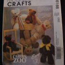 McCalls M6188 Bear Lamb Rabbit Pattern