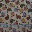 Garden Angels Fabric Almost 1 1/2 yd